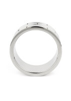 Mr. Steel The Wall C-Ring 50 mm Silver