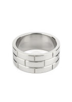 Mr. Steel The Wall C-Ring 50 mm Silver