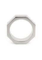Mr. Steel Nut C-Ring 40 mm Silver