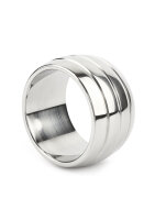 Mr. Steel Oval Barrel C-Ring 45 mm Silver