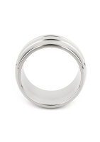 Mr. Steel Oval Barrel C-Ring 45 mm Silver
