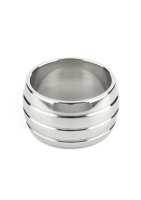 Mr. Steel Oval Barrel C-Ring 45 mm Silver