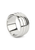 Mr. Steel Oval Barrel C-Ring 50 mm Silver