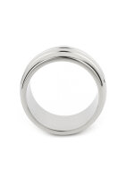 Mr. Steel Oval Barrel C-Ring 50 mm Silver