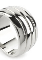 Mr. Steel Oval Barrel C-Ring 50 mm Silver