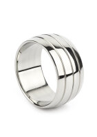 Mr. Steel Oval Barrel C-Ring 55 mm Silver