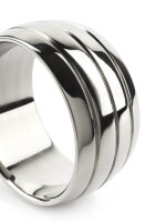 Mr. Steel Oval Barrel C-Ring 55 mm Silver