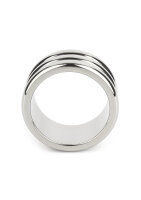 Mr. Steel Elegant Deep C-Ring 40 mm Silver