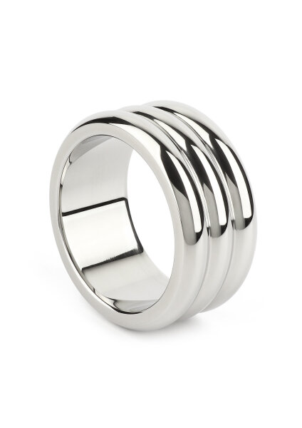 Mr. Steel Elegant Deep C-Ring 45 mm Silver