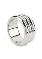 Mr. Steel Elegant Deep C-Ring 45 mm Silver