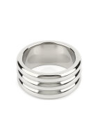 Mr. Steel Elegant Deep C-Ring 45 mm Silver