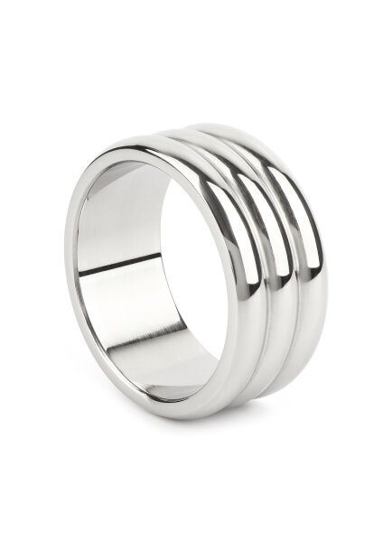 Mr. Steel Elegant Deep C-Ring 50 mm Silver