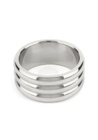Mr. Steel Elegant Deep C-Ring 50 mm Silver