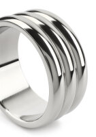 Mr. Steel Elegant Deep C-Ring 50 mm Silver