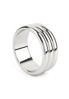 Mr. Steel Elegant Deep C-Ring 55 mm Silver