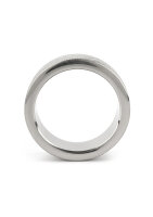 Mr. Steel CrissCross C-Ring 40 mm Silver