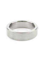Mr. Steel CrissCross C-Ring 45 mm Silver