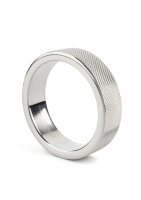 Mr. Steel CrissCross C-Ring 50 mm Silver