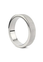Mr. Steel CrissCross C-Ring 55 mm Silver