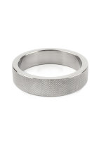 Mr. Steel CrissCross C-Ring 55 mm Silver