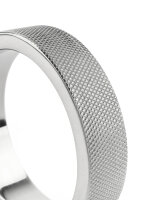 Mr. Steel CrissCross C-Ring 55 mm Silver