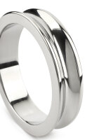 Mr. Steel The Imperator C-Ring 55 mm Silver