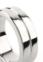 Mr. Steel Single Grooved C-Ring 40 mm Silver