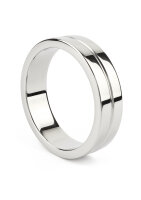 Mr. Steel Single Grooved C-Ring 50 mm Silver