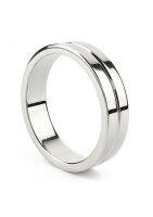Mr. Steel Single Grooved C-Ring 55 mm Silver