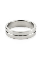 Mr. Steel Single Grooved C-Ring 55 mm Silver