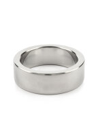Mr. Steel Wide Band C-Ring 40 mm Silver