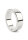 Mr. Steel Wide Band C-Ring 40 mm Silver
