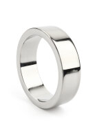 Mr. Steel Wide Band C-Ring 45 mm Silver