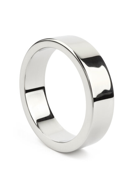Mr. Steel Wide Band C-Ring 50 mm Silver