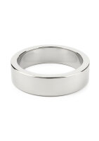 Mr. Steel Wide Band C-Ring 50 mm Silver