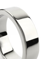 Mr. Steel Wide Band C-Ring 50 mm Silver