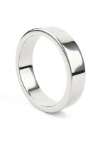 Mr. Steel Wide Band C-Ring 55 mm Silver