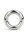 Mr. Steel Click Klak DoNut C-Ring 40 mm Silver
