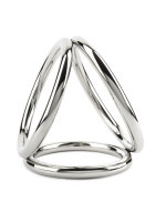 Mr. Steel Triad Chamber C-Ring Large Silver