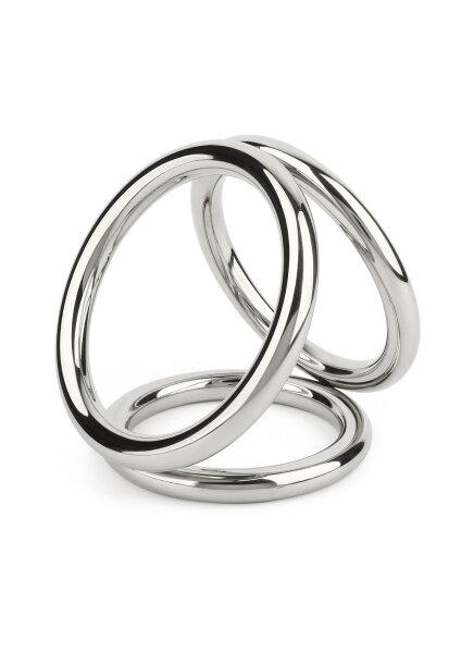 Mr. Steel Triad Chamber C-Ring Small Silver