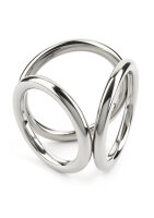 Mr. Steel Triad Chamber C-Ring Small Silver