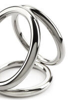 Mr. Steel Triad Chamber C-Ring Small Silver