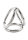 Mr. Steel Triad Chamber C-Ring Small Silver