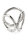 Mr. Steel Triad Chamber C-Ring Small Silver