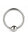 Mr. Steel Ball Closure C-Ring 55 mm Silver