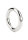 Mr. Steel The Prince C-Ring 8 mm x 35 mm Silver