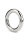 Mr. Steel The Prince C-Ring 10 mm x 35 mm Silver