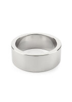 Mr. Steel Mega Wide Band C-Ring 45 mm Silver