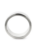 Mr. Steel Mega Wide Band C-Ring 50 mm Silver