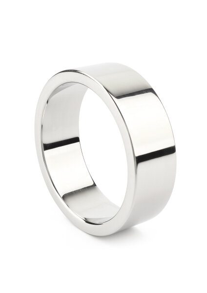 Mr. Steel Mega Wide Band C-Ring 55 mm Silver